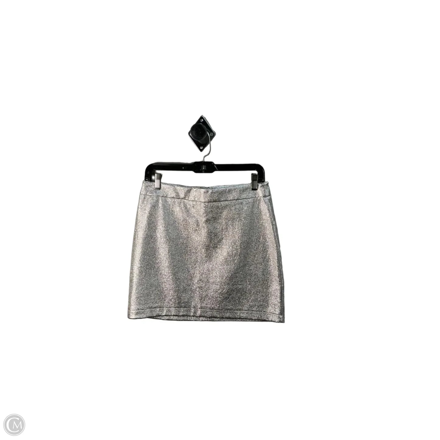 Skirt Mini & Short By Nordstrom In Silver, Size: S