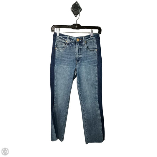 Jeans Wide Leg By Kut In Blue Denim, Size: 0