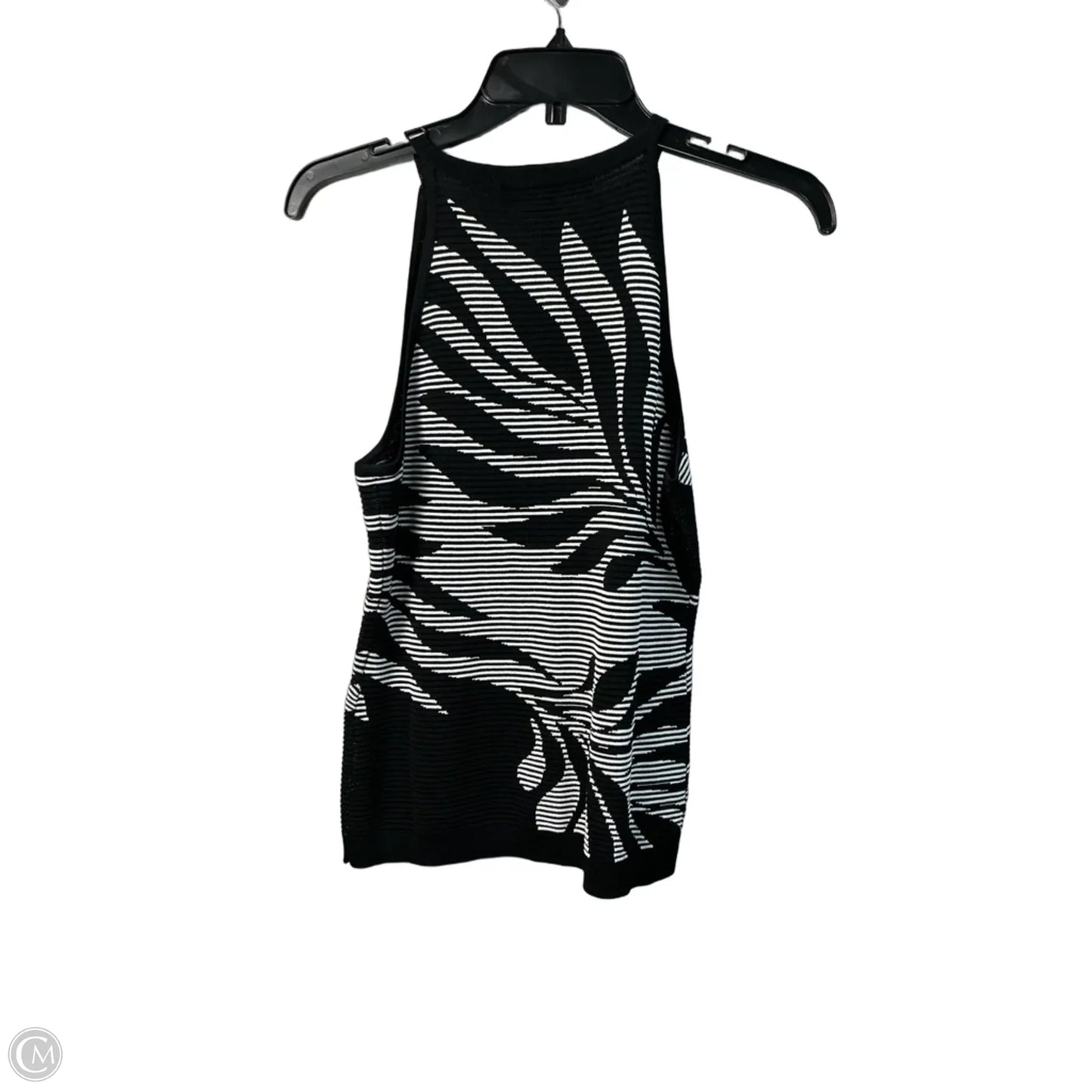 Top Sleeveless By White House Black Market In Black & White, Size: Xs