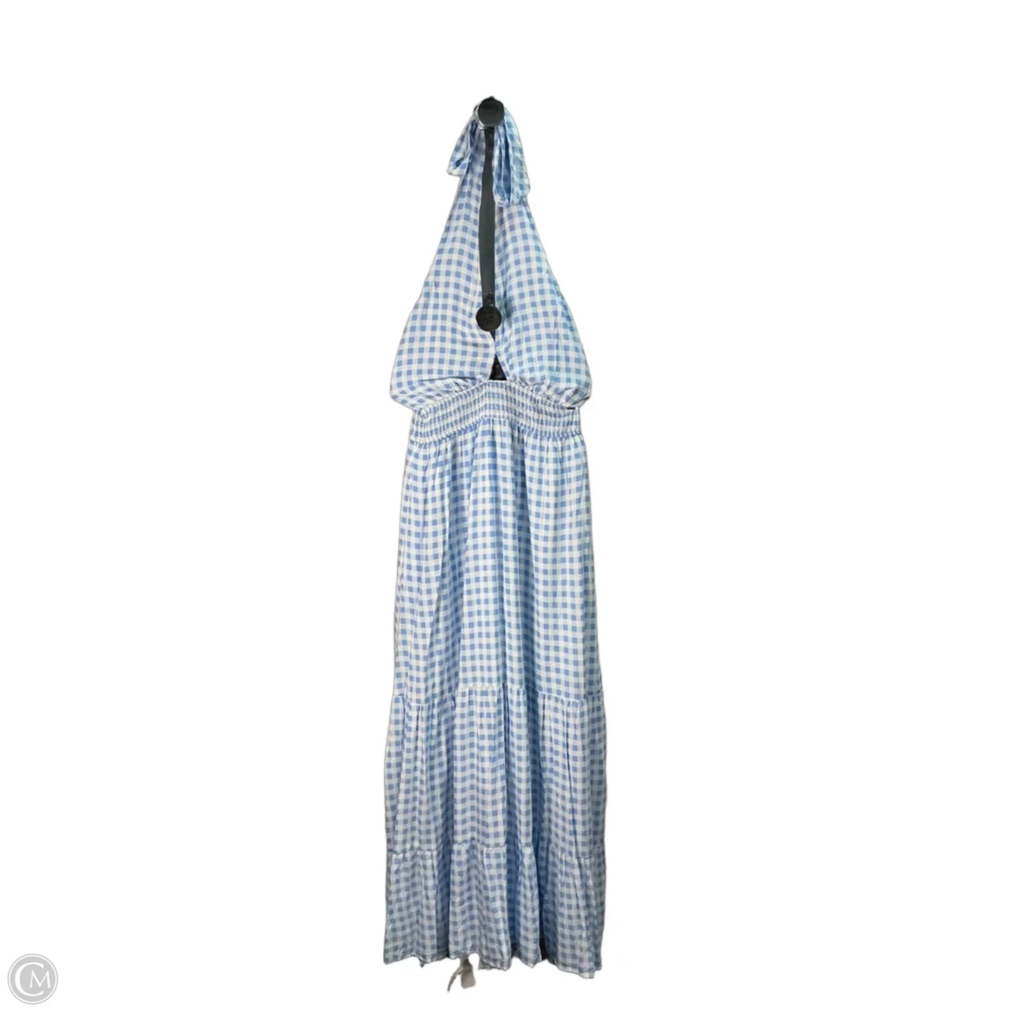 Dress Casual Maxi By Zesica In Blue & White, Size: M