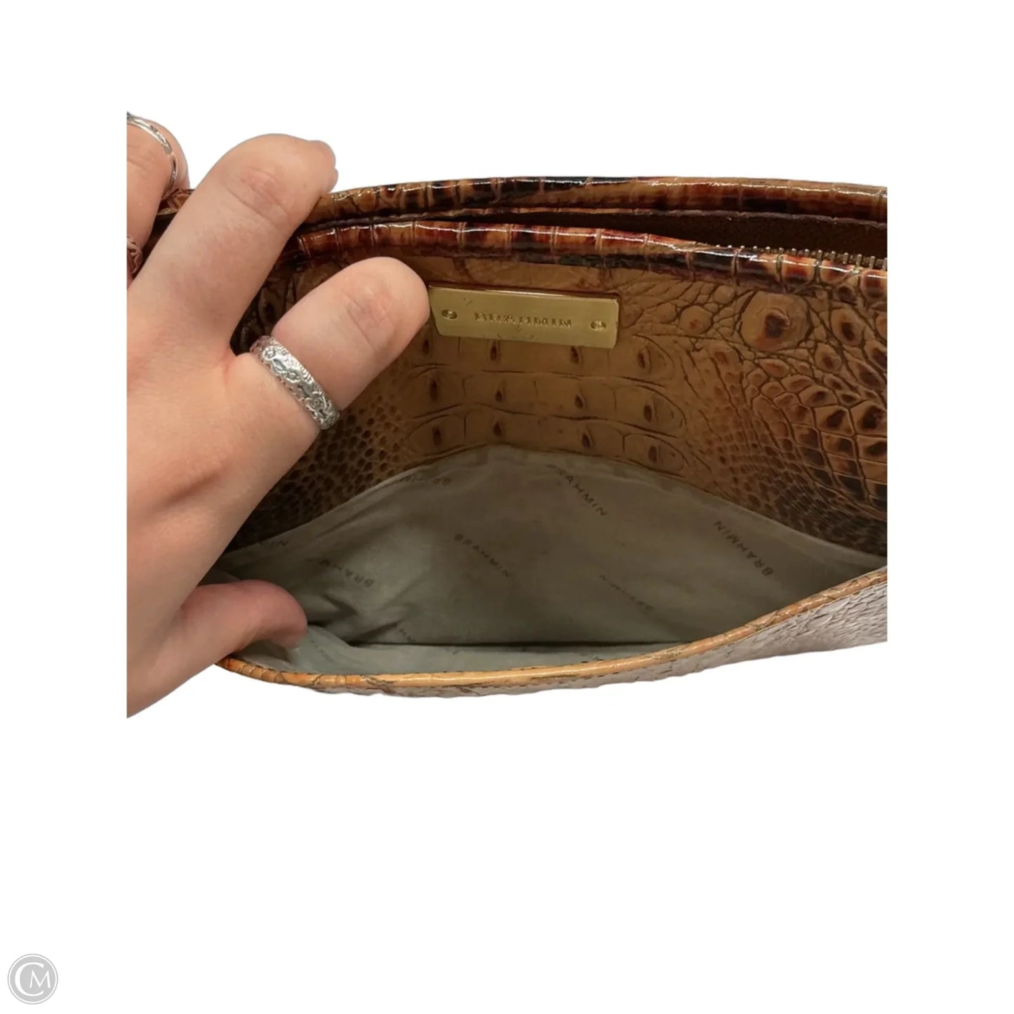 Crossbody Designer By Brahmin, Size: Medium