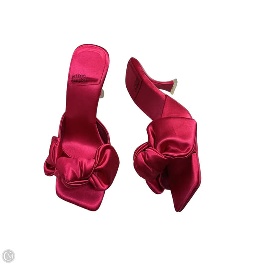 Sandals Designer By Jeffrey Campbell In Pink, Size: 7