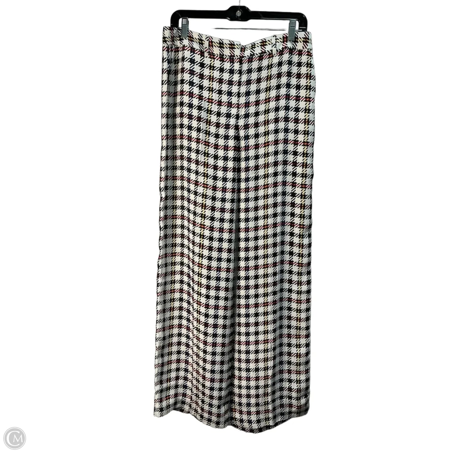 Pants Wide Leg By Equipment In Black & White, Size: 8