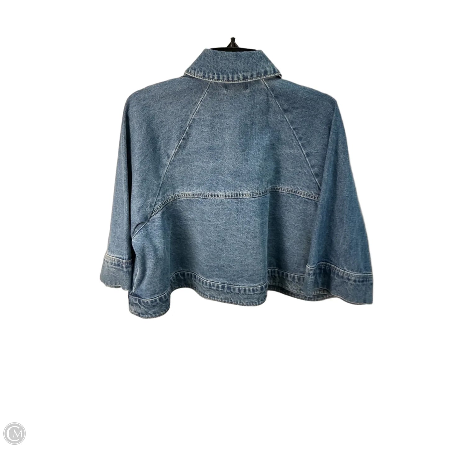 Jacket Denim By Steve Madden In Blue Denim, Size: Xs
