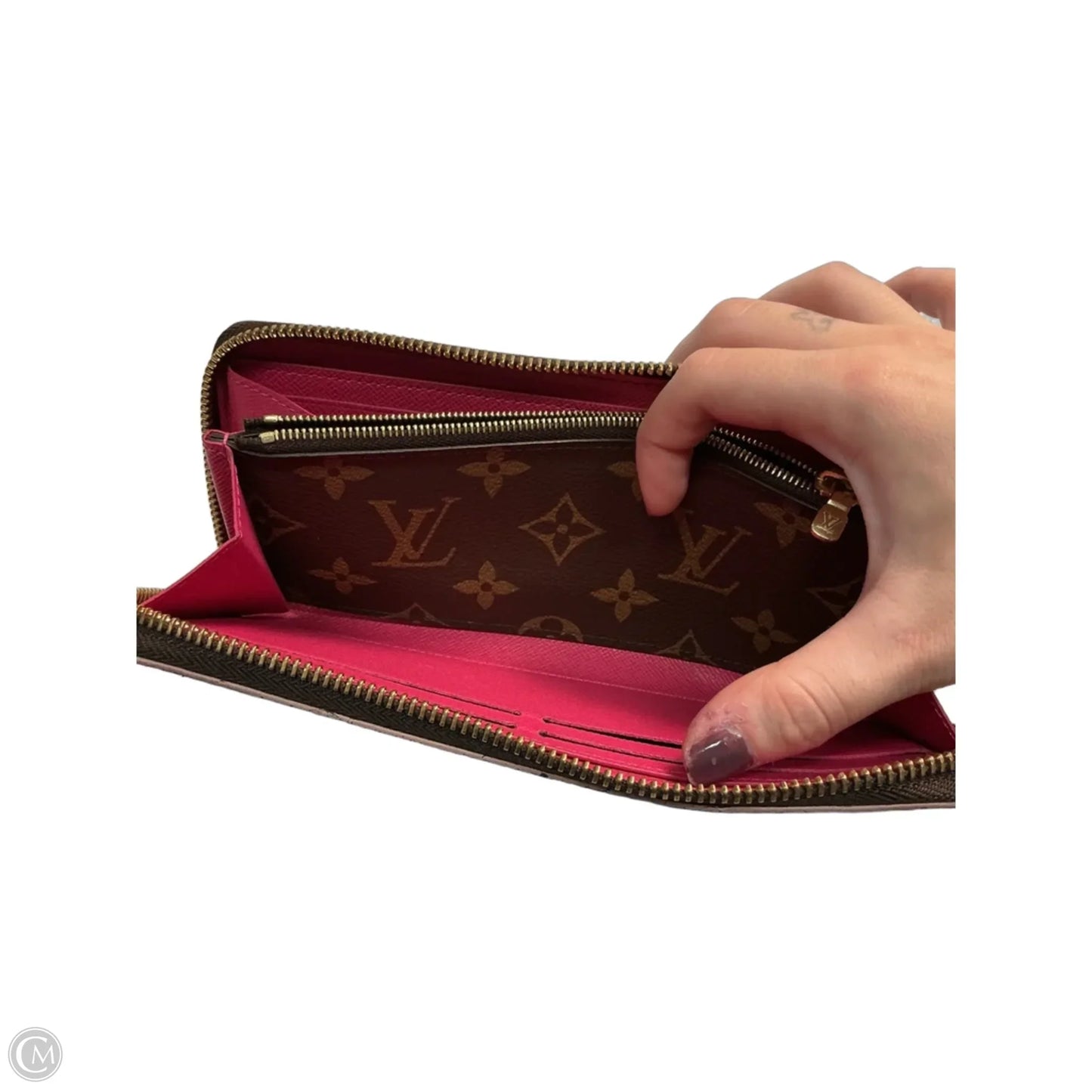 Wallet Luxury Designer By Louis Vuitton, Size: Medium