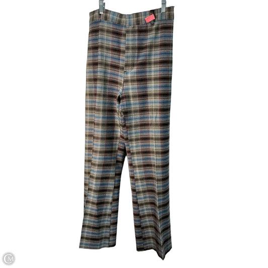 Pants Dress By Free People In Plaid Pattern, Size: 10