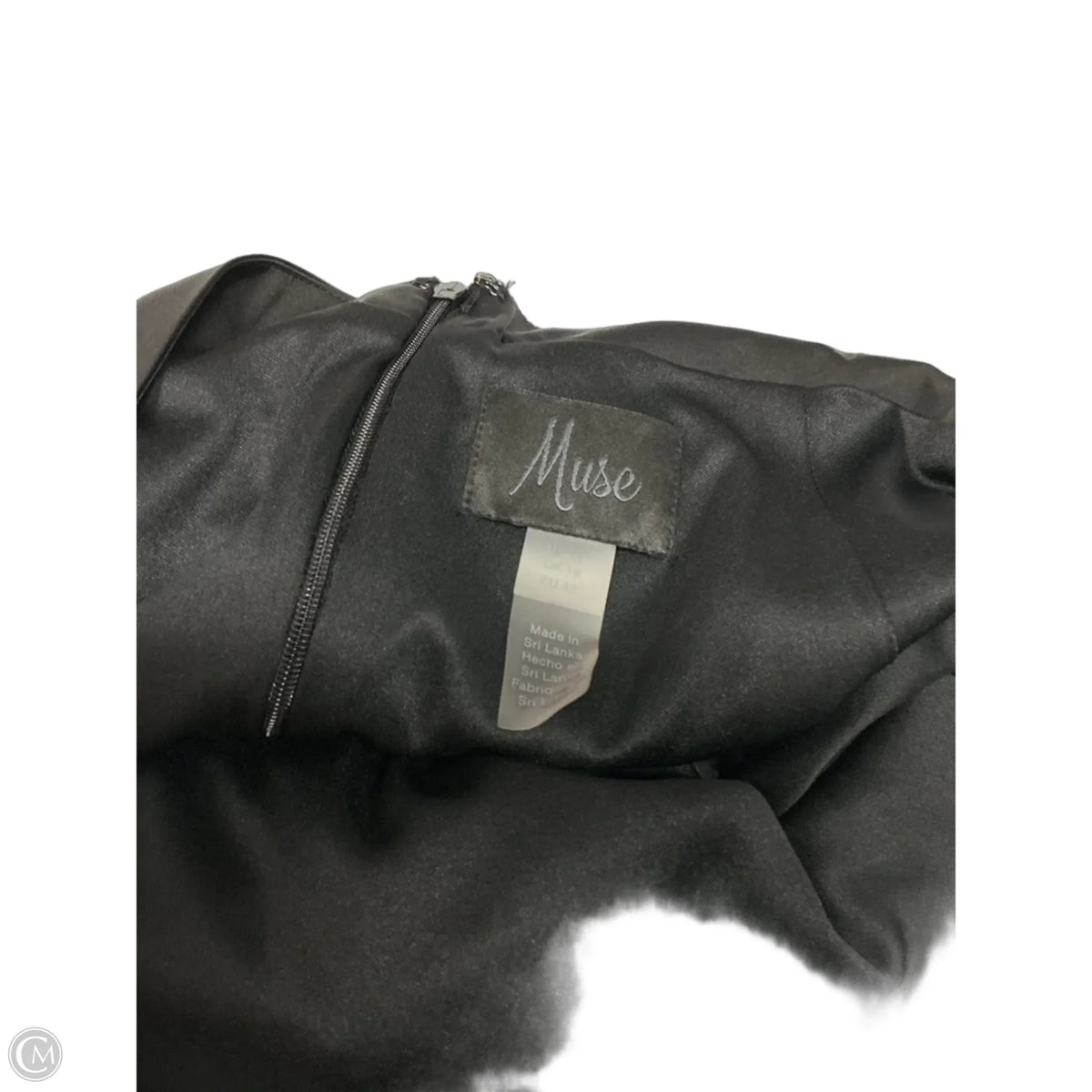 Skirt Maxi By Muse In Black, Size: 12