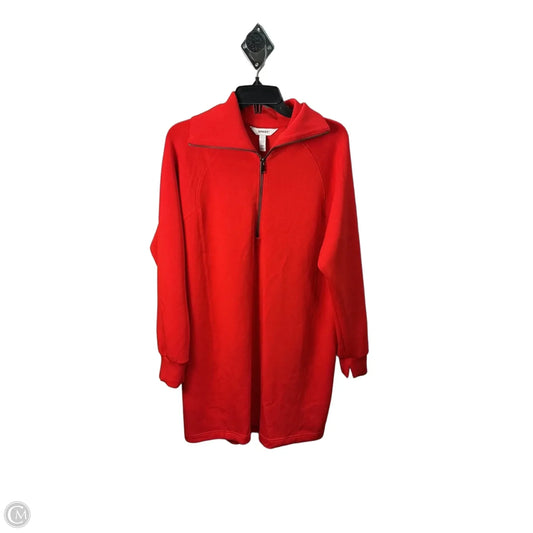 Athletic Dress By Spanx In Red, Size: L