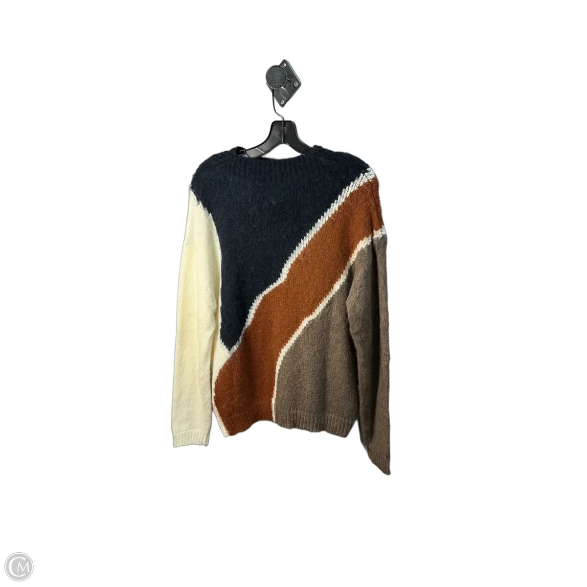 Sweater By Wishlist In Cream & Tan, Size: M
