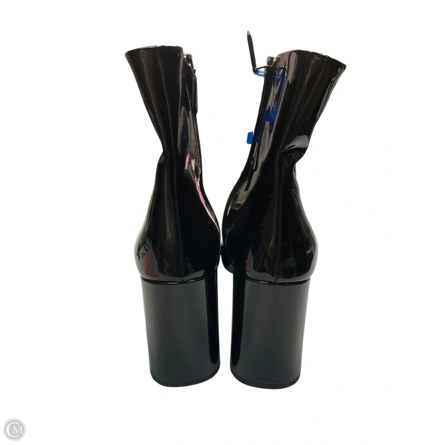 Boots Luxury Designer By Prada In Black, Size: 8