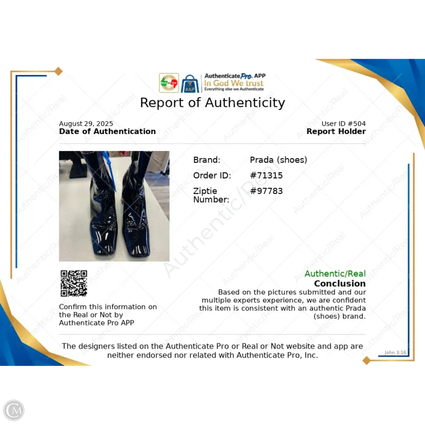 Boots Luxury Designer By Prada In Black, Size: 8