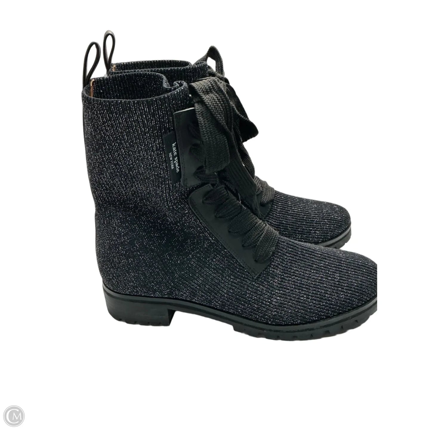 Boots Designer By Kate Spade In Black, Size: 8