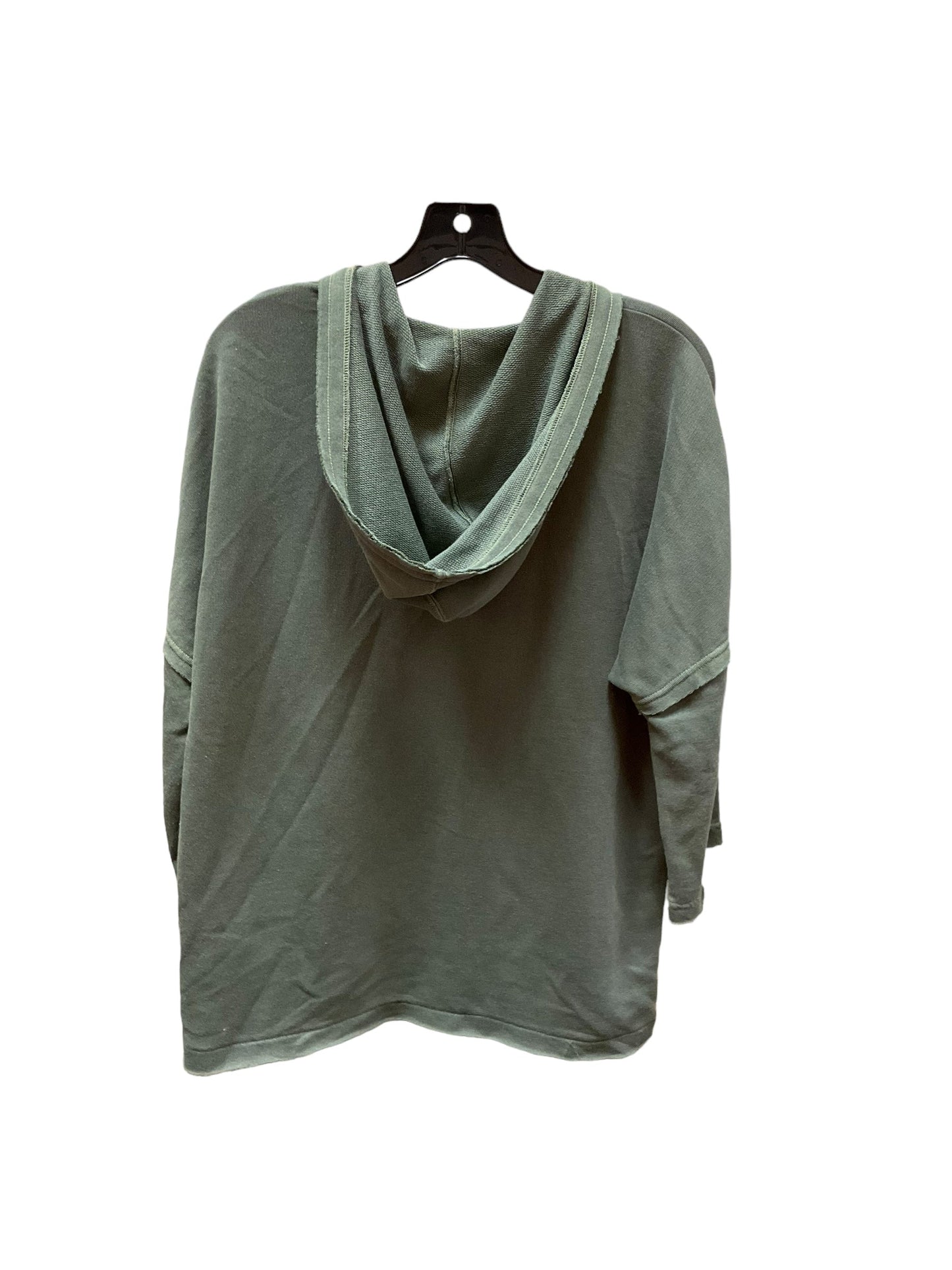 Sweatshirt Hoodie By Caslon In Olive, Size: S