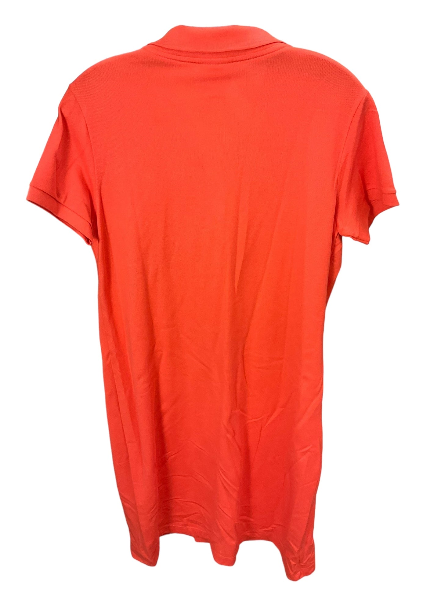 Dress Casual Short By Lacoste In Orange, Size: L