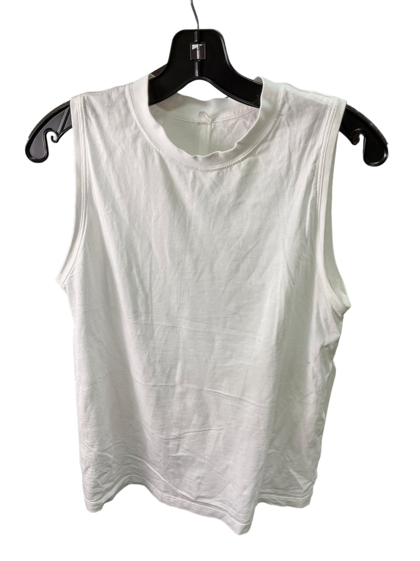 Athletic Tank Top By Lululemon In White, Size: Xs