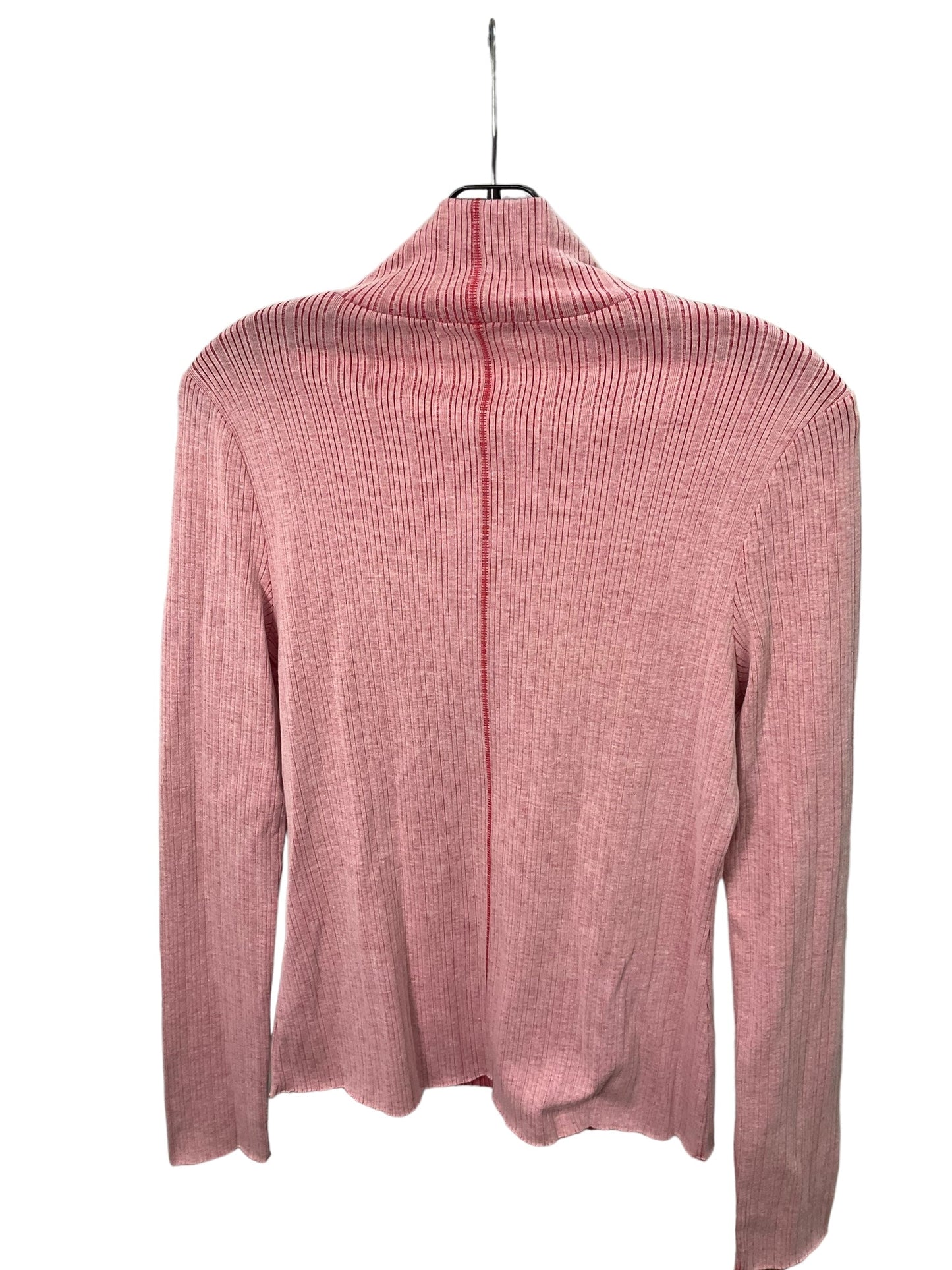 Top Long Sleeve Designer By Rag And Bone In Red, Size: L