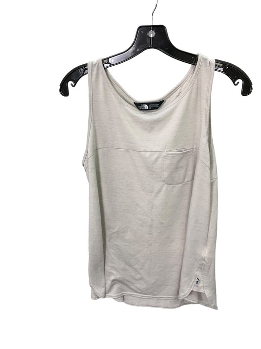 Top Sleeveless By North Face In Beige, Size: S