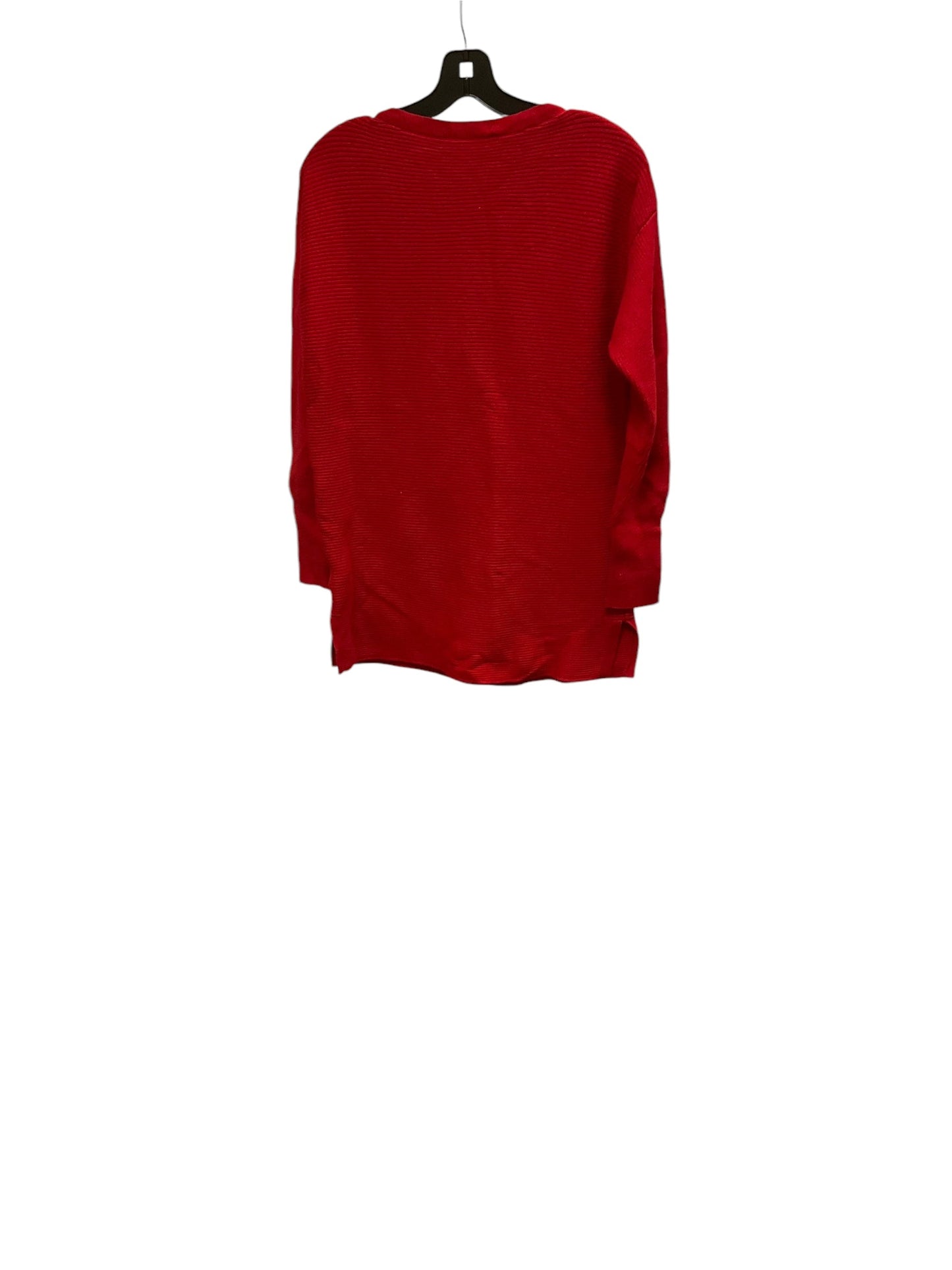 Top Long Sleeve Designer By Lauren By Ralph Lauren In Red, Size: Xs