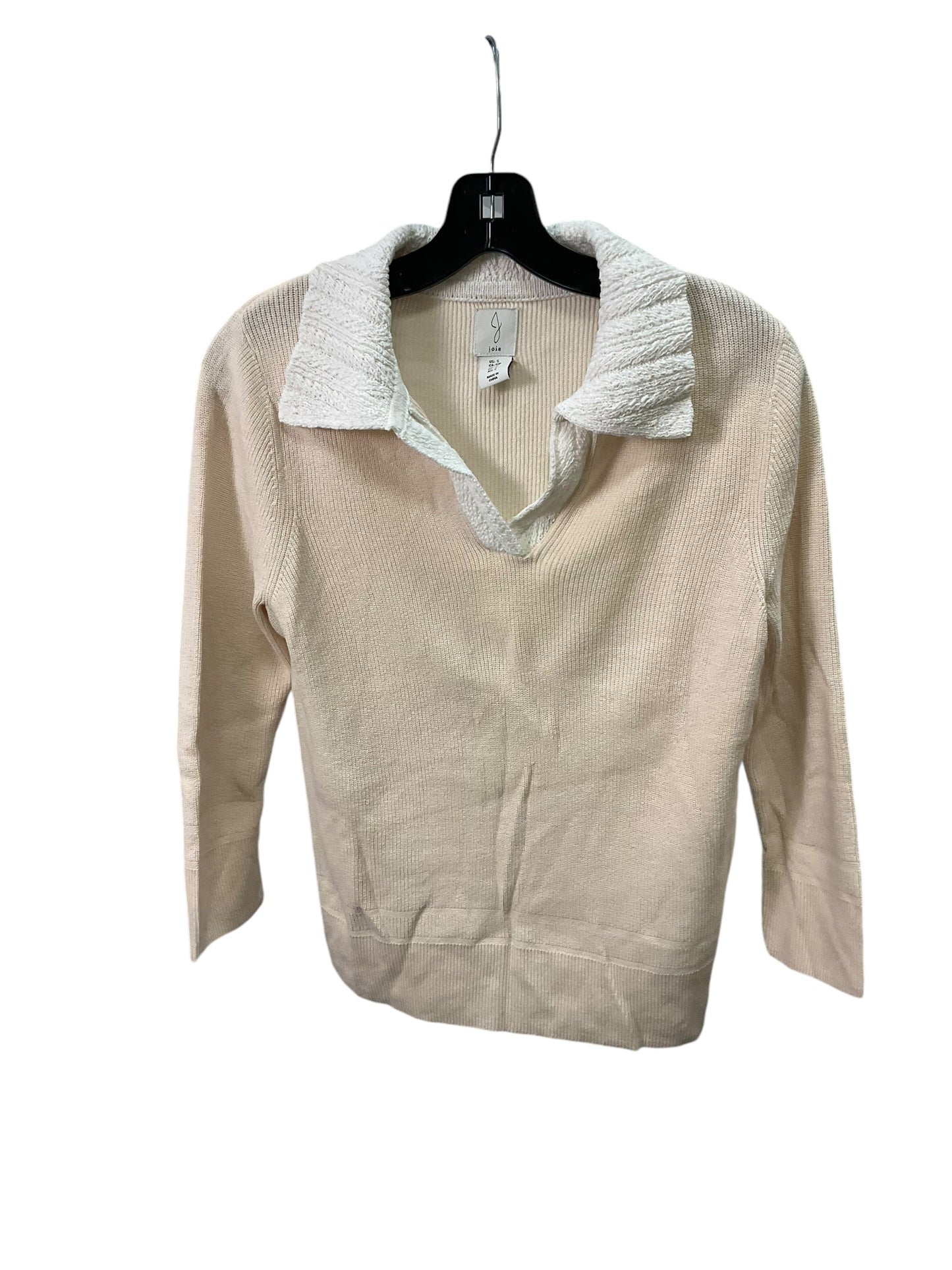 Top Long Sleeve By Joie In Cream, Size: S