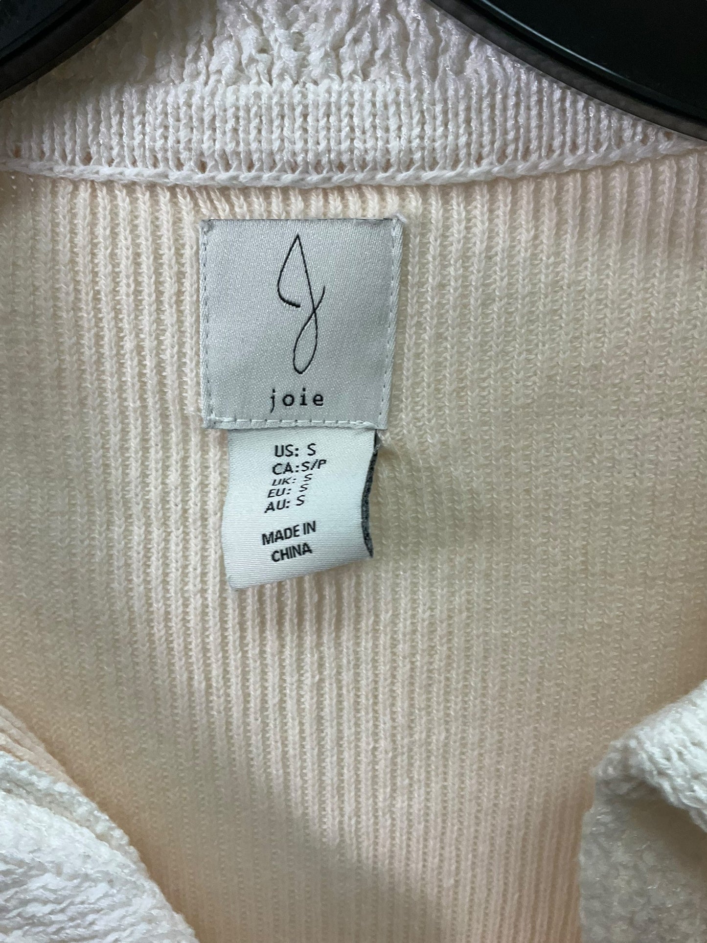 Top Long Sleeve By Joie In Cream, Size: S