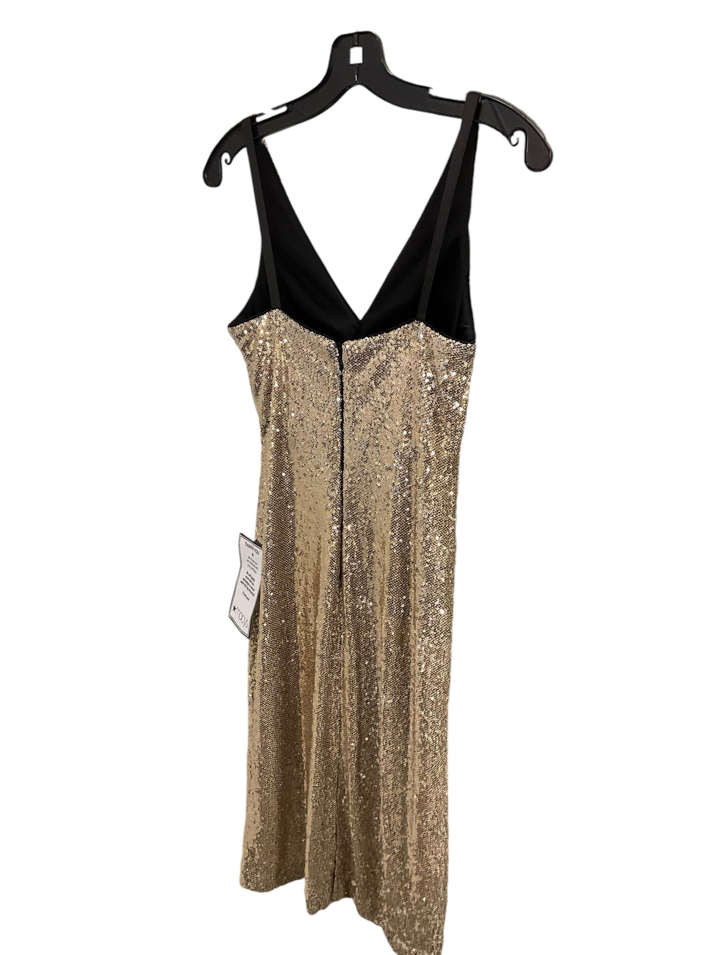 Dress Party Midi By Vince Camuto In Gold, Size: S