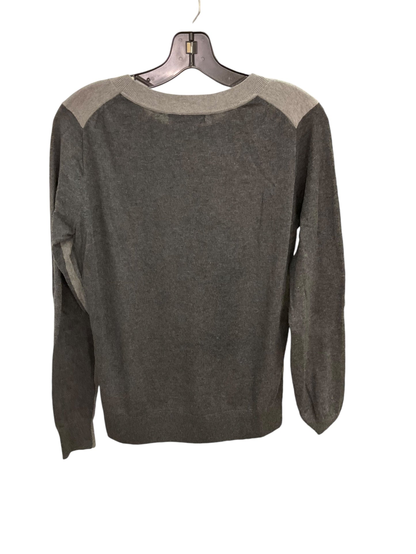 Top Long Sleeve By Banana Republic In Grey, Size: S