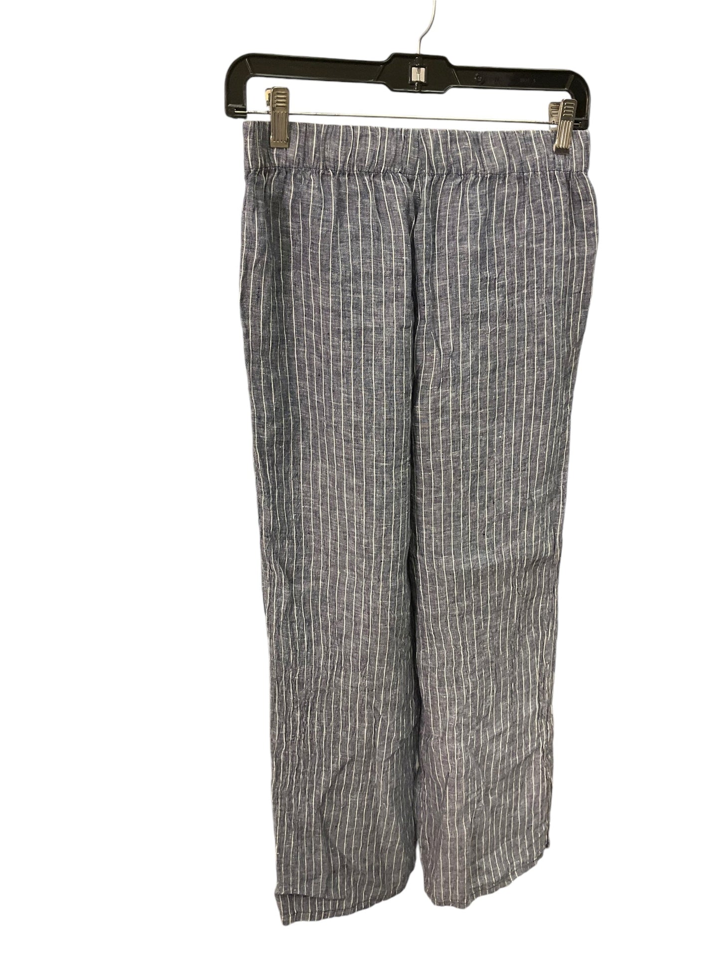 Pants Linen By Eileen Fisher In Striped, Size: Xxs