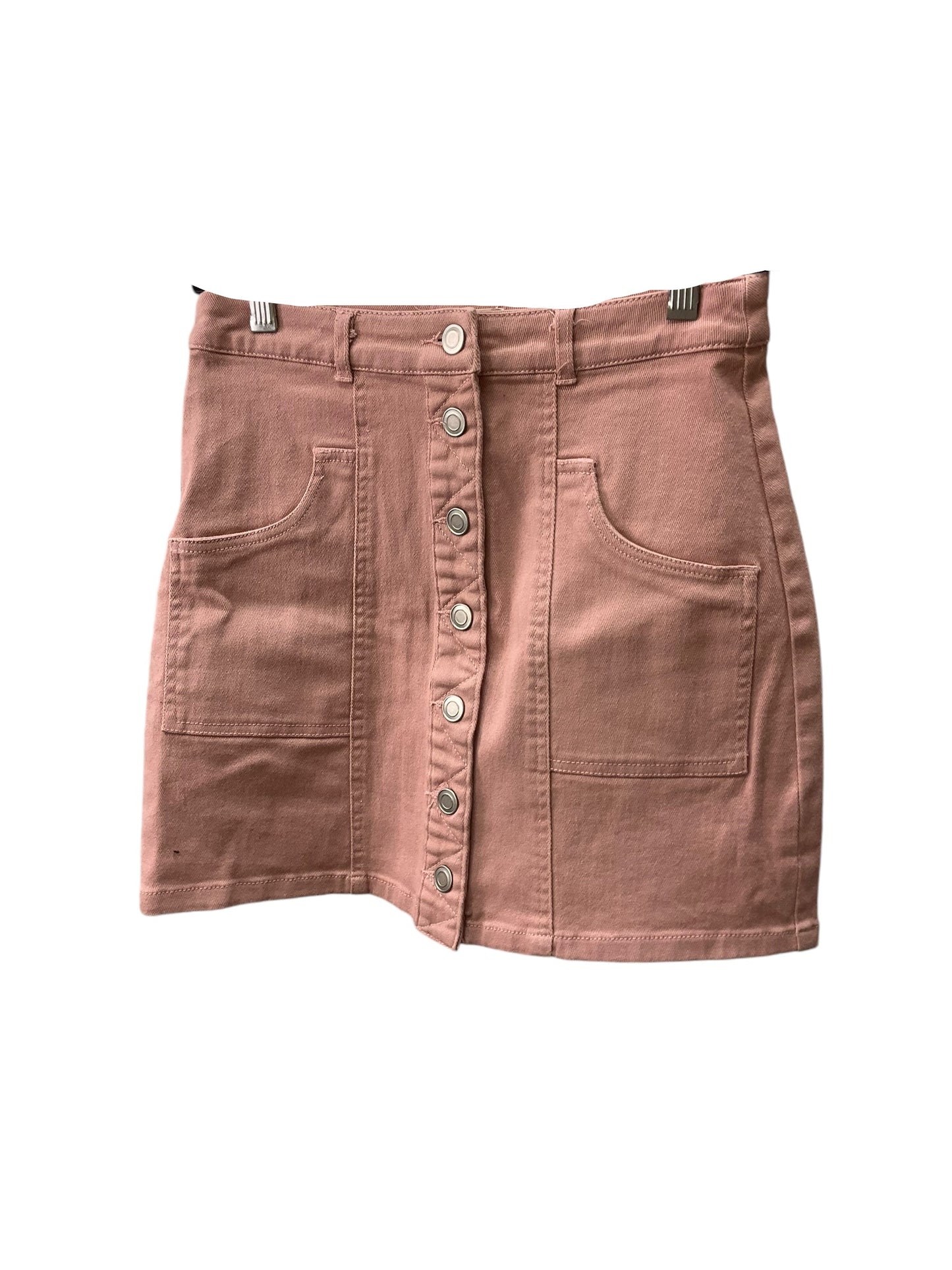 Skirt Mini & Short By Altard State In Pink, Size: S