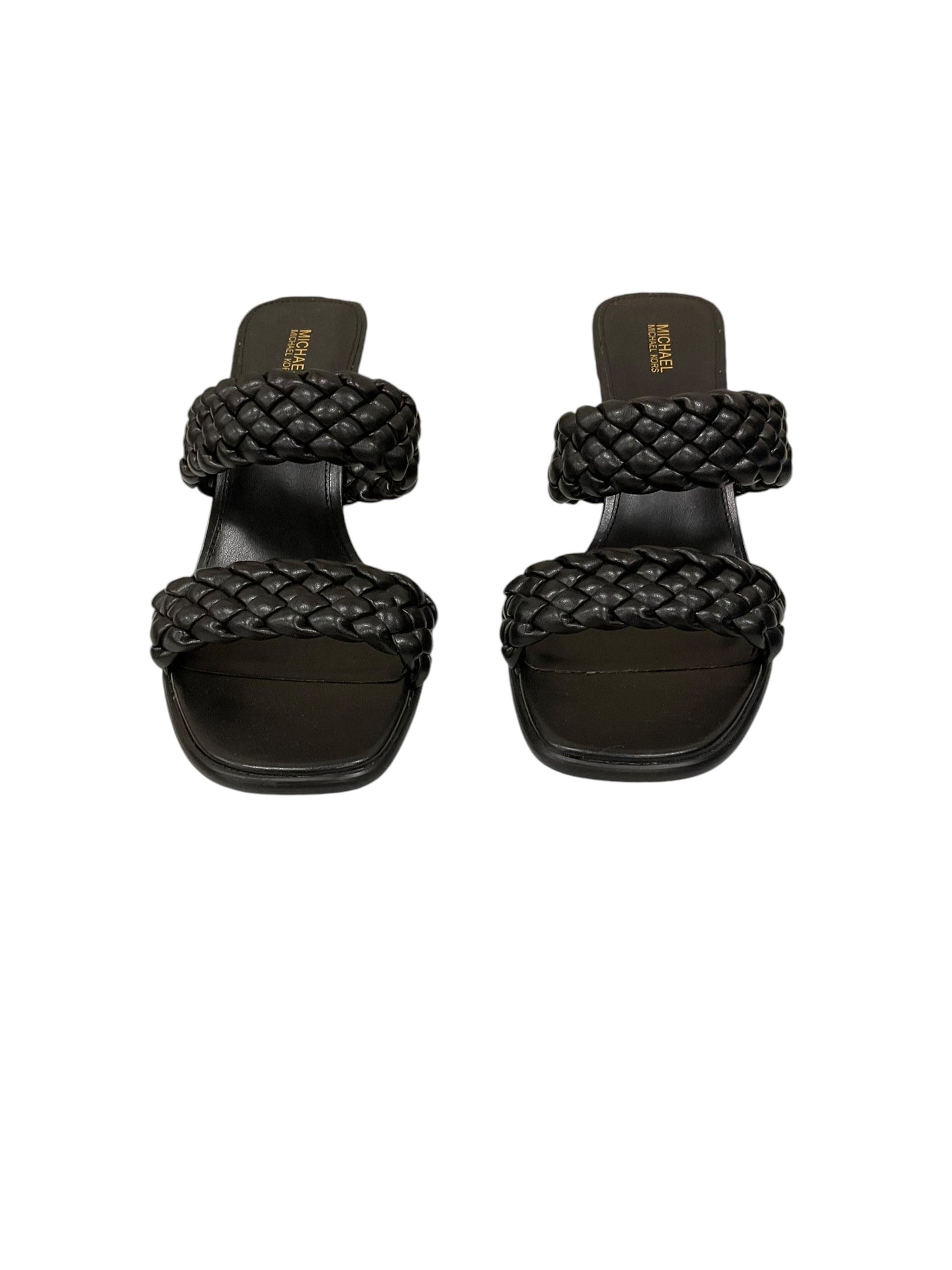 Sandals Designer By Michael By Michael Kors In Black, Size: 11