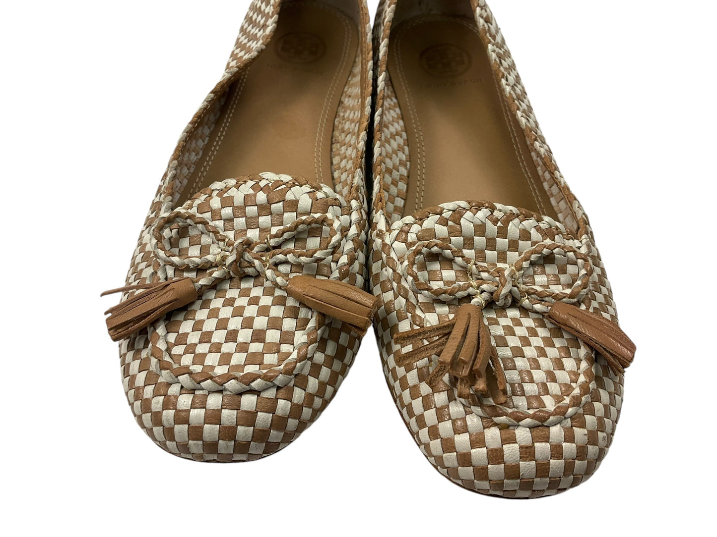 Shoes Designer By Tory Burch In Brown, Size: 7.5