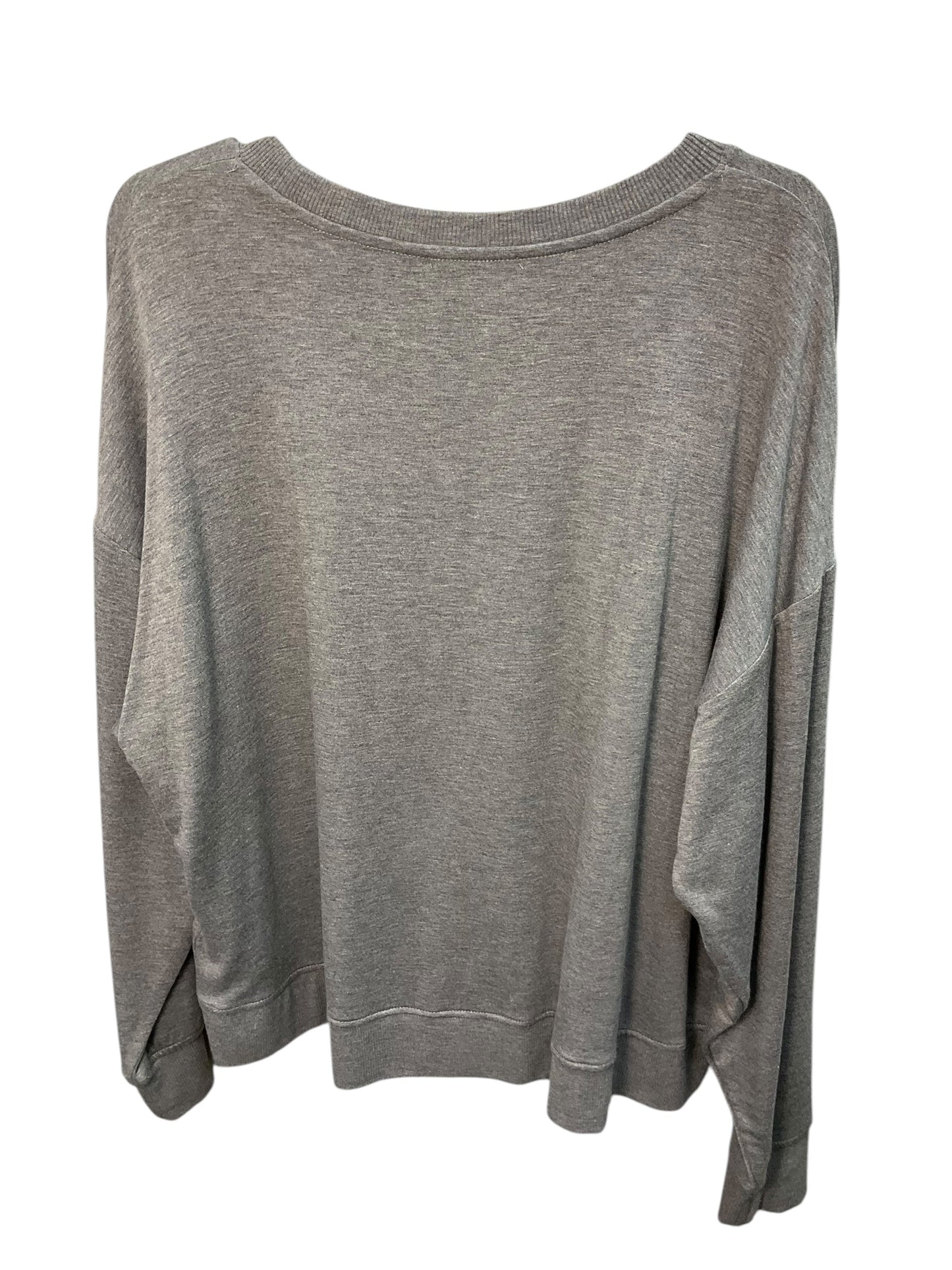 Top Long Sleeve By Cynthia Rowley In Grey, Size: Xl