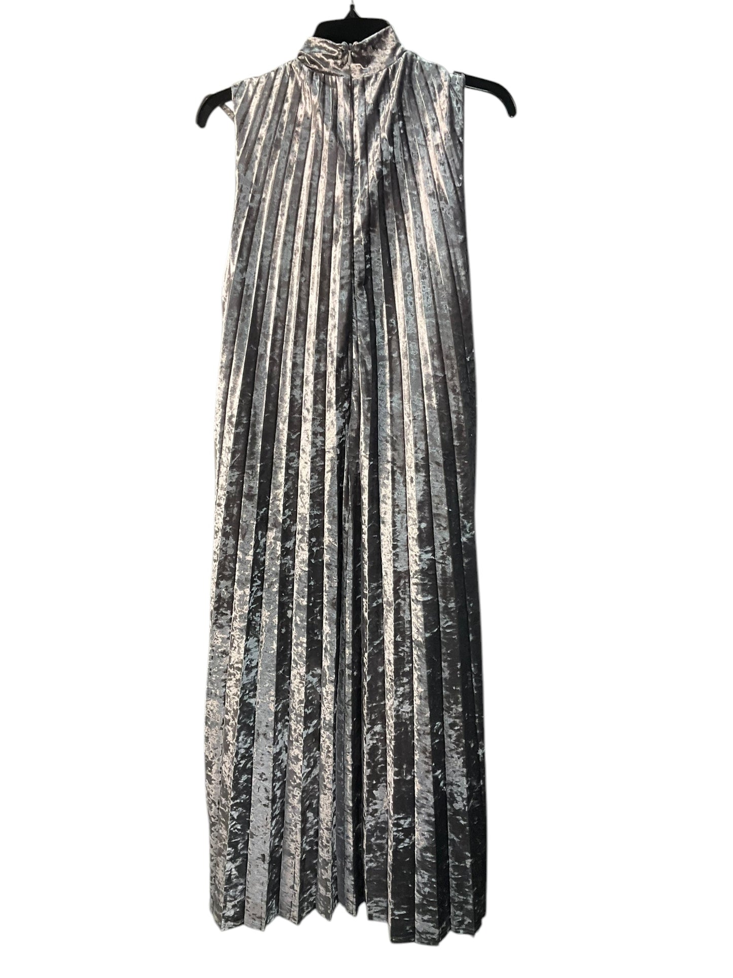 Dress Party Long By New York And Co In Silver, Size: L