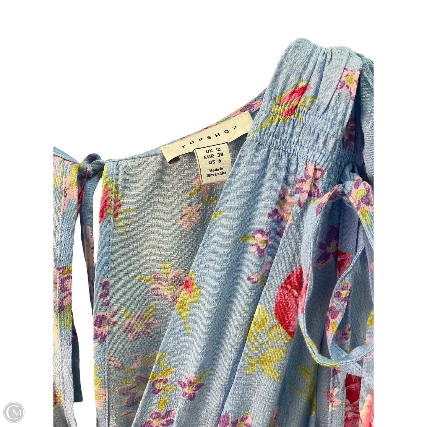 Dress Casual Maxi By Top Shop In Floral Print, Size: S