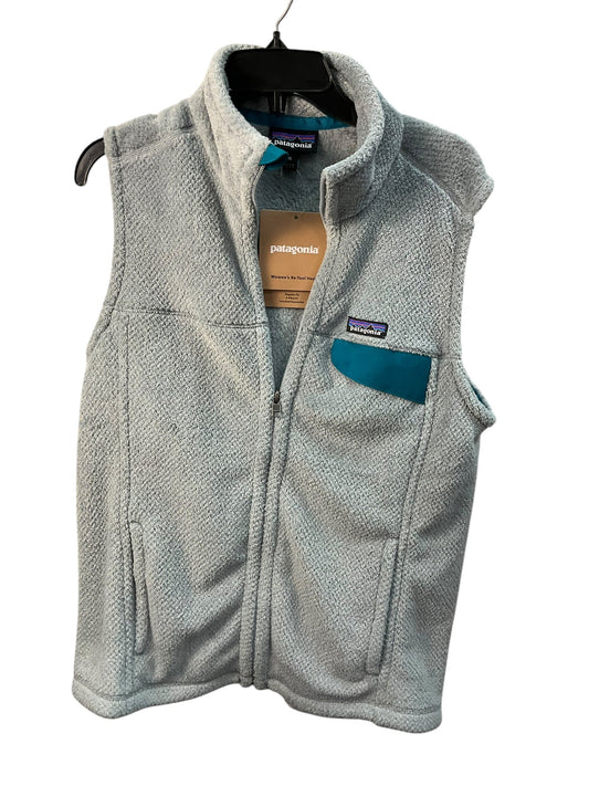 Vest Faux Fur & Sherpa By Patagonia In Grey, Size: Xl