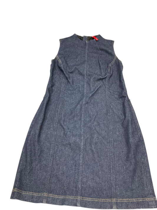 Dress Casual Midi By Spanx In Blue Denim, Size: M