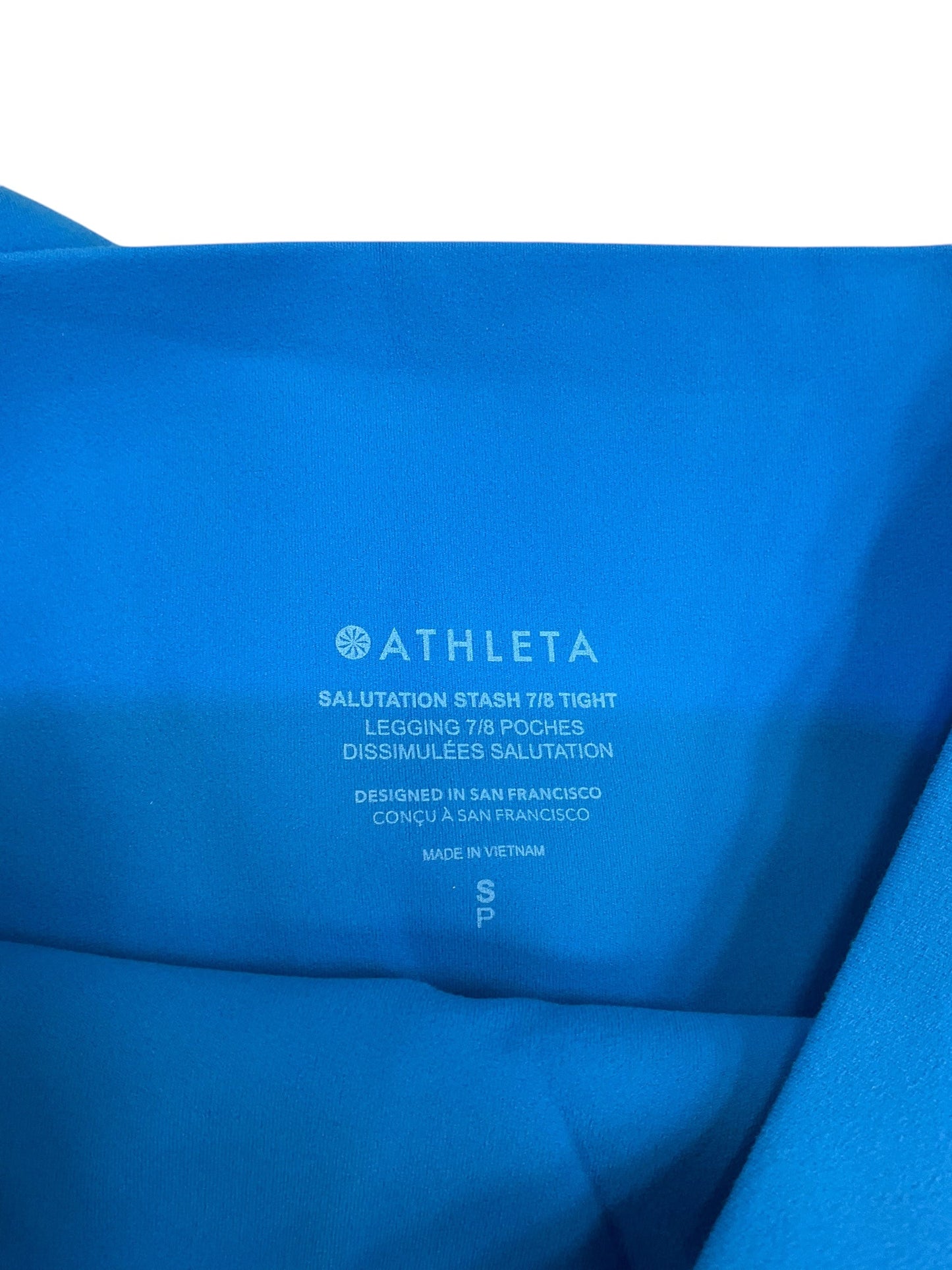 Athletic Leggings Capris By Athleta In Blue, Size: S