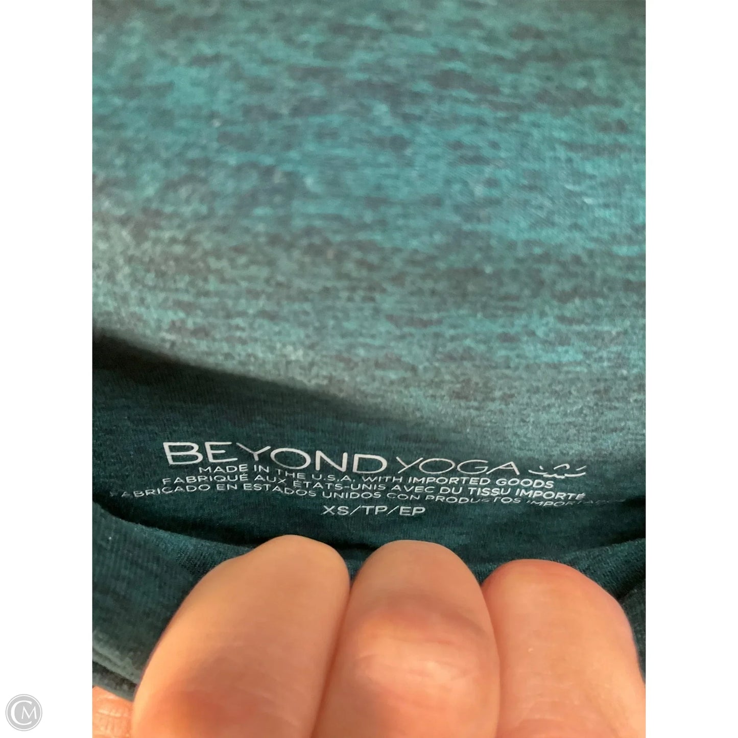 Athletic Leggings Capris By Beyond Yoga In Green, Size: Xs