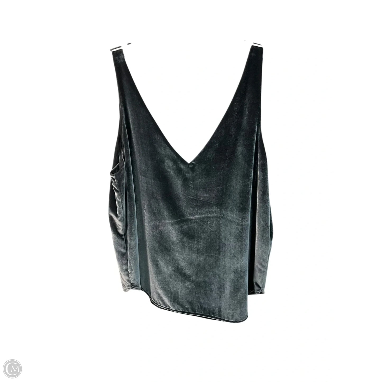 Top Sleeveless By Loft In Grey, Size: S
