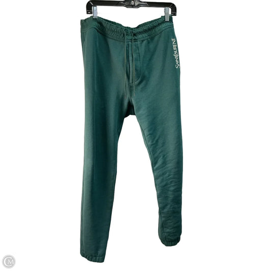 Pants Luxury Designer By Yves Saint Laurent In Green, Size: Xl