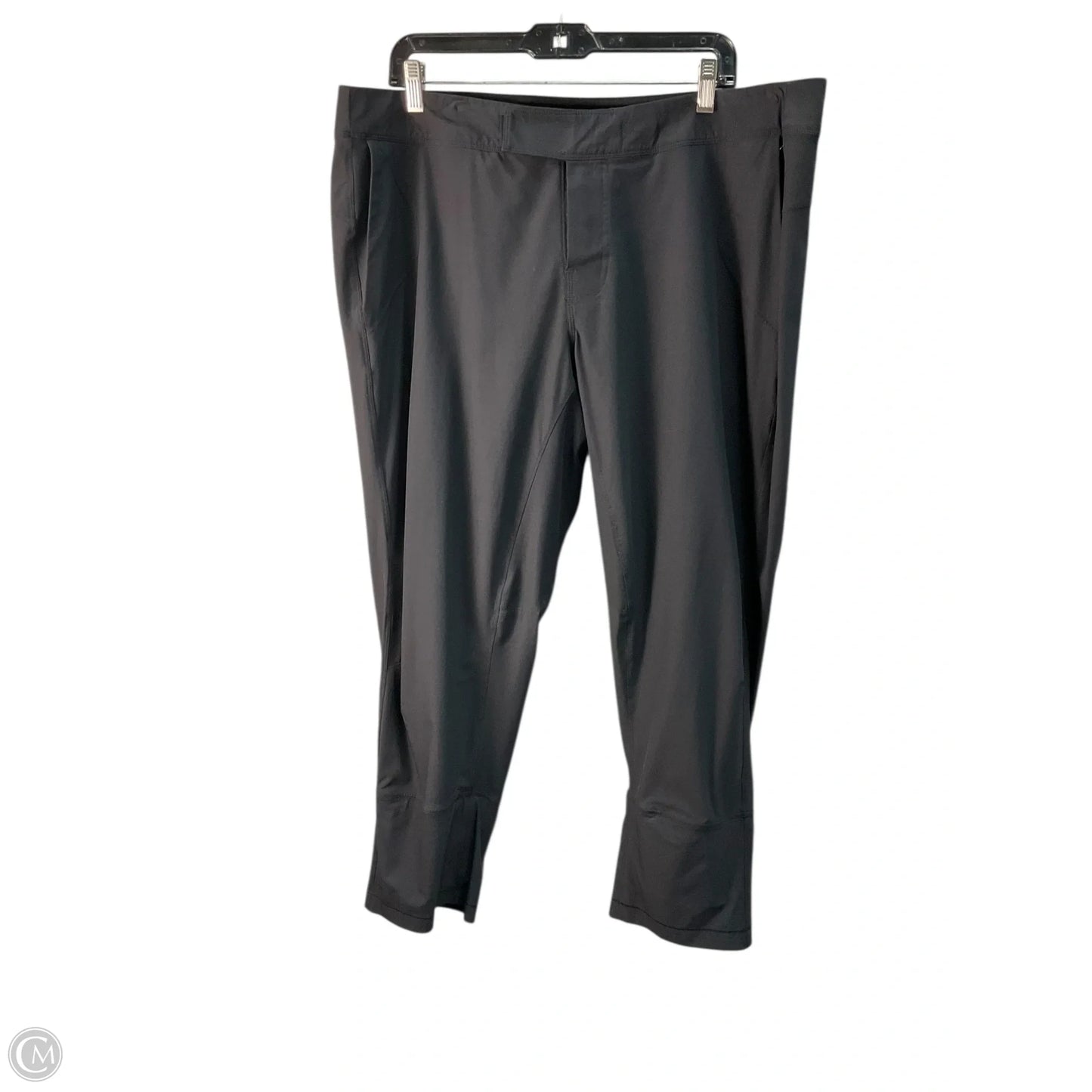 Athletic Pants By Lululemon In Black, Size: Xl