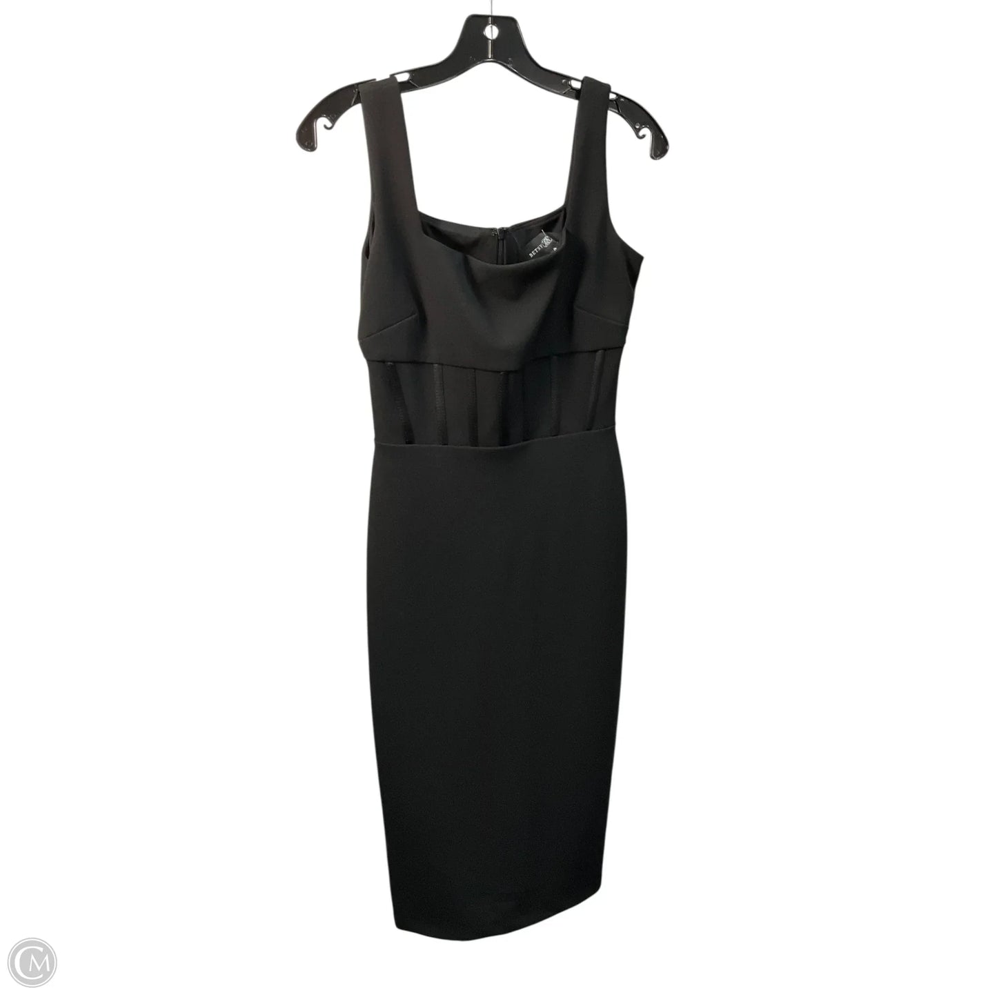 Dress Party Long By Betsy And Adam In Black, Size: S