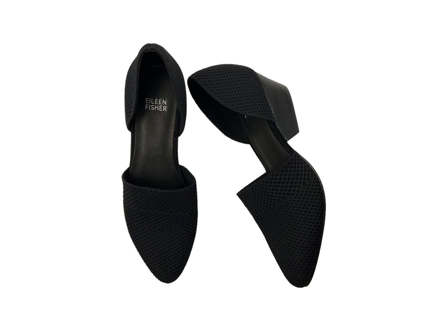 Sandals Heels Block By Eileen Fisher In Black, Size: 7.5