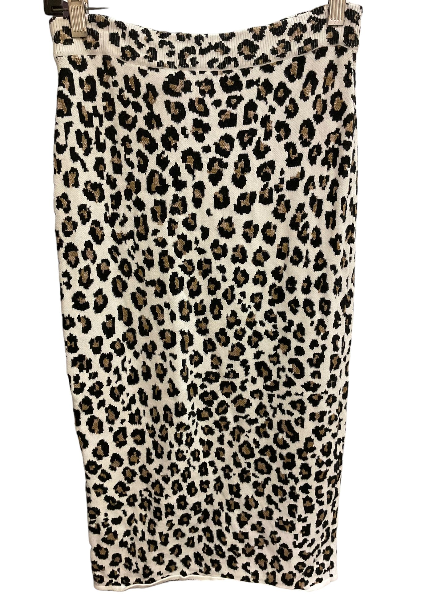 Skirt Luxury Designer By Versace In Animal Print, Size: Xs