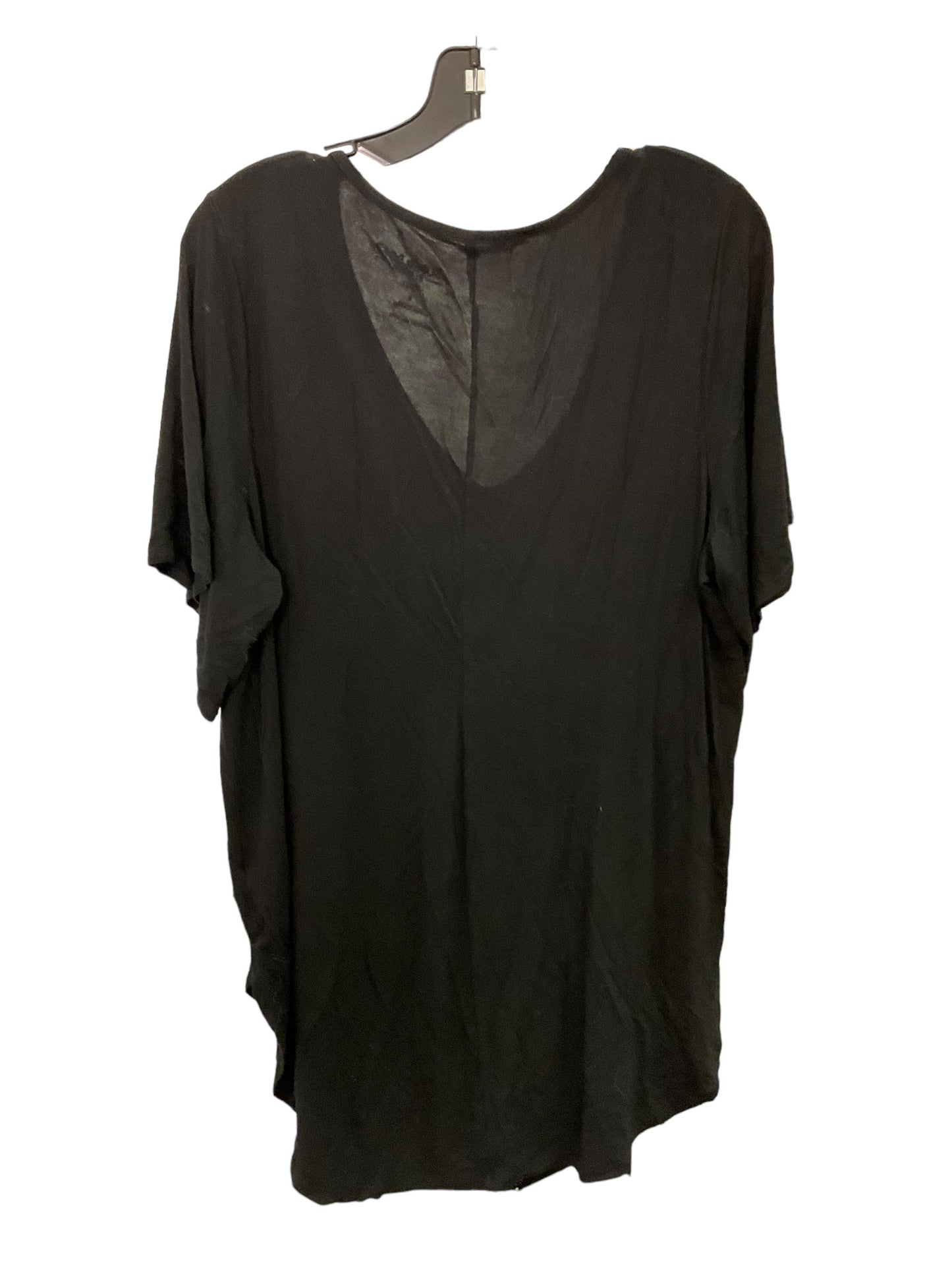 Top Short Sleeve By Torrid In Black, Size: 18