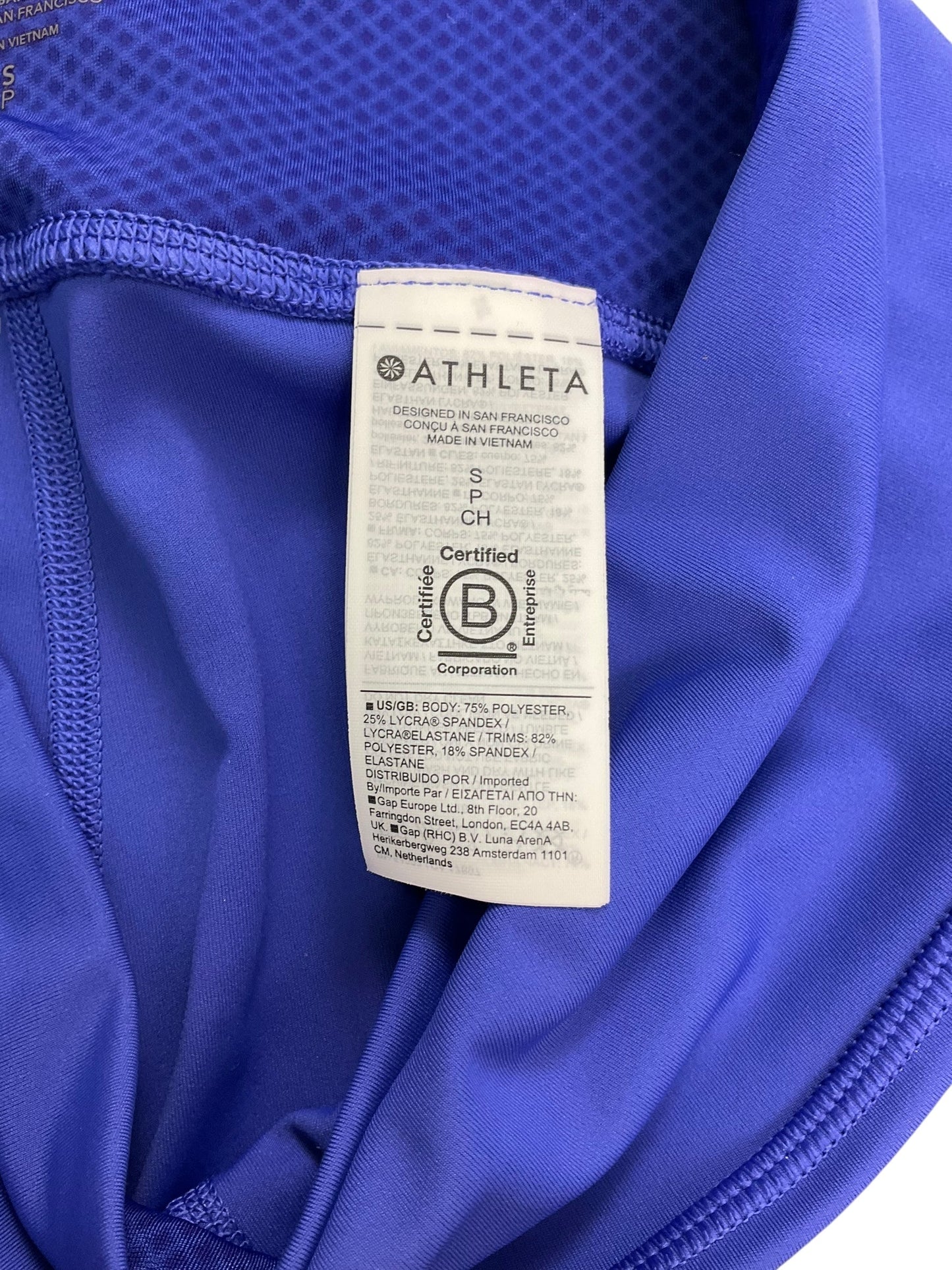 Athletic Shorts By Athleta In Blue, Size: S