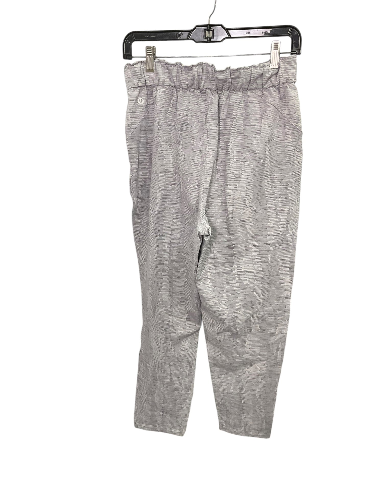 Athletic Pants By Lululemon In Grey, Size: 6