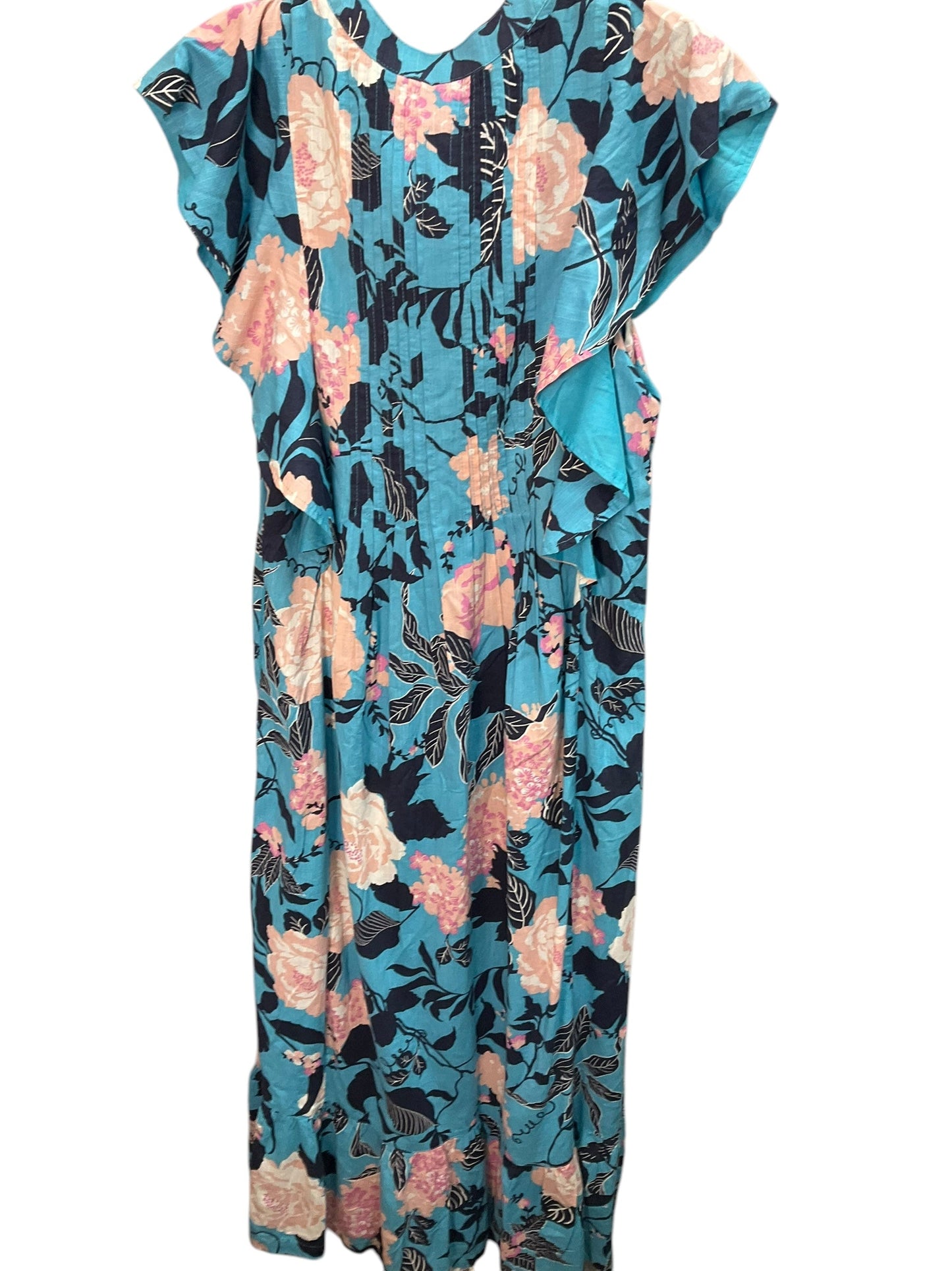 Dress Casual Maxi By Maeve In Blue, Size: S