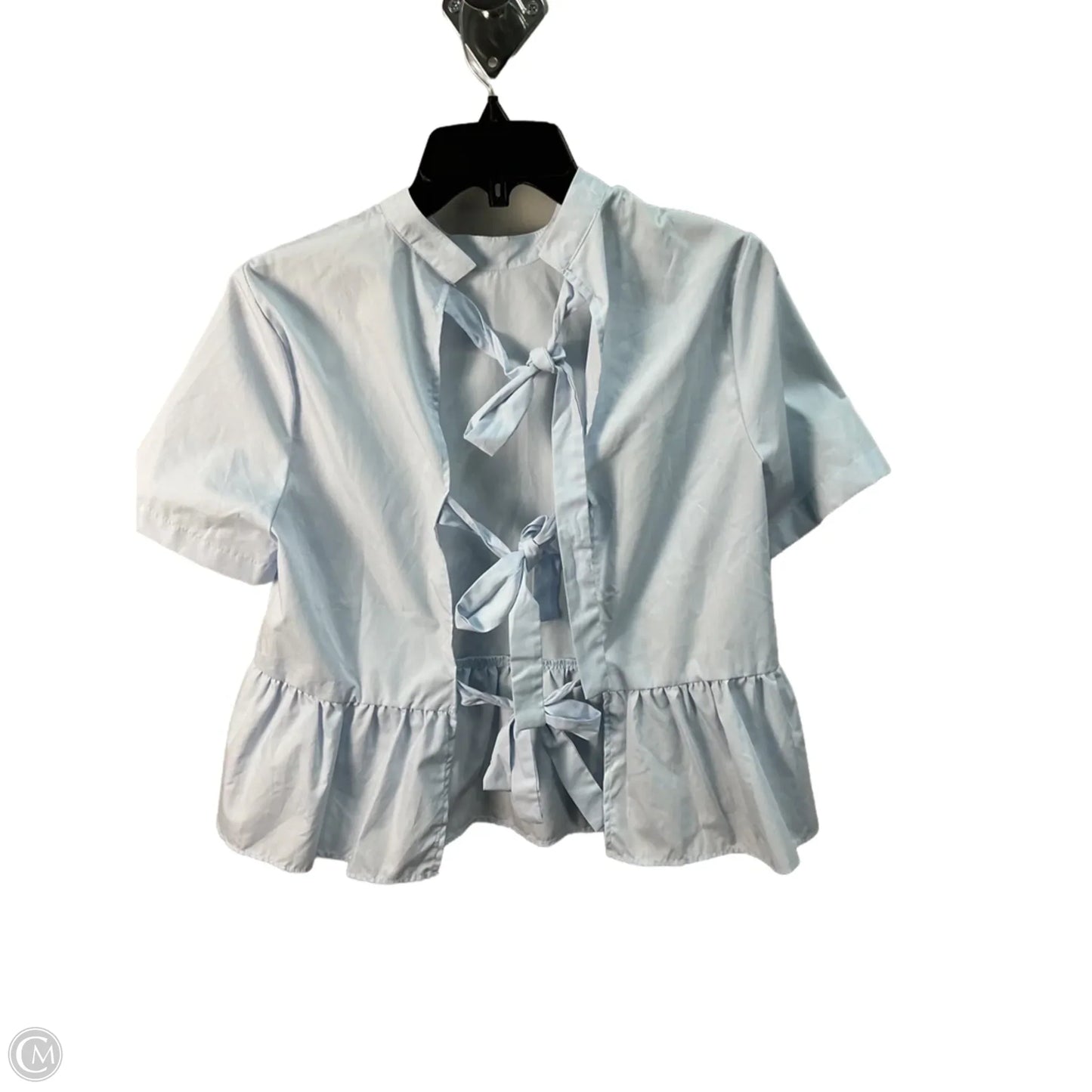 Top Short Sleeve By Clothes Mentor In Blue, Size: S