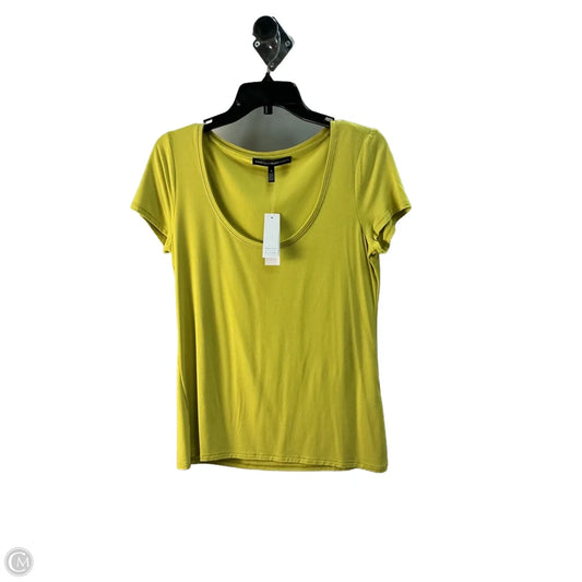 Top Short Sleeve By White House Black Market In Green, Size: S