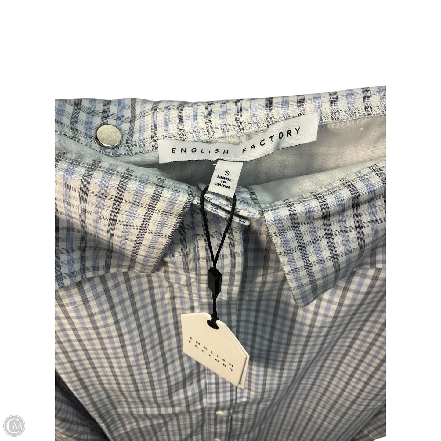 Dress Casual Midi By English Factory In Blue, Size: S